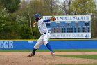 Baseball vs CGA  Wheaton College Baseball vs Coast Guard Academy during game one of the NEWMAC semi-finals playoffs. - (Photo by Keith Nordstrom) : Wheaton, baseball, NEWMAC